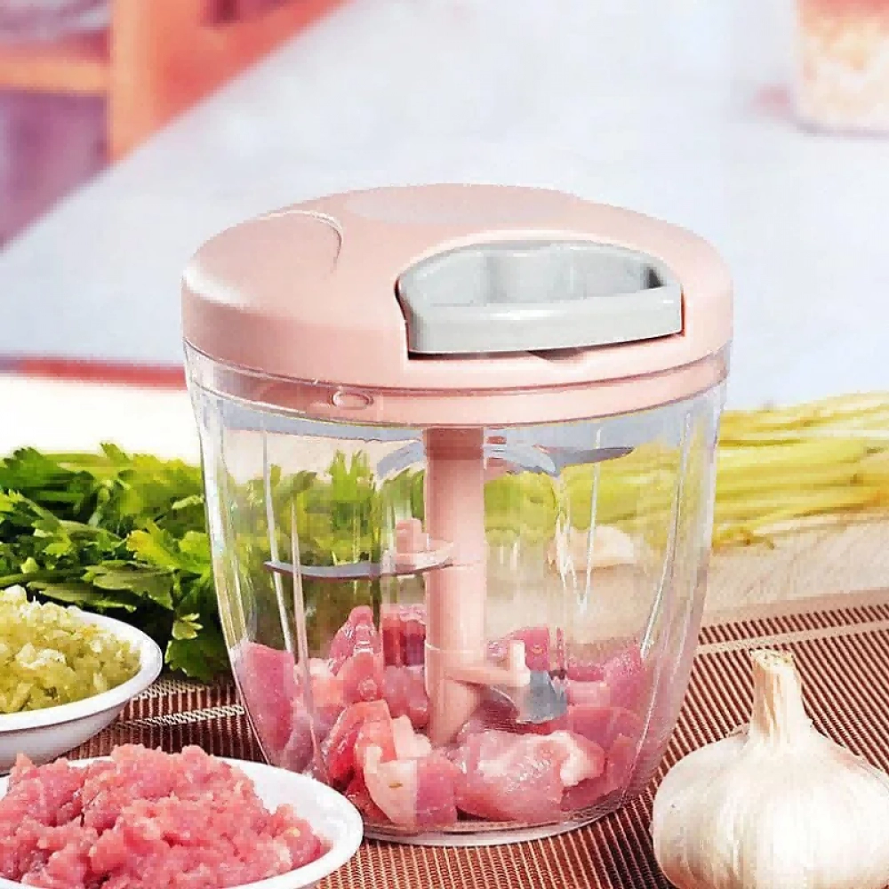 500/900ML Manual Meat Mincer Garlic Chopper Rotate Garlic Press Crusher Vegetable Onion Cutter Kitchen Cooking Accessories 500/900ML Manual Meat Mincer Garlic Chopper Rotate Garlic Press Crusher Vegetable Onion Cutter Kitchen Cooking Accessories